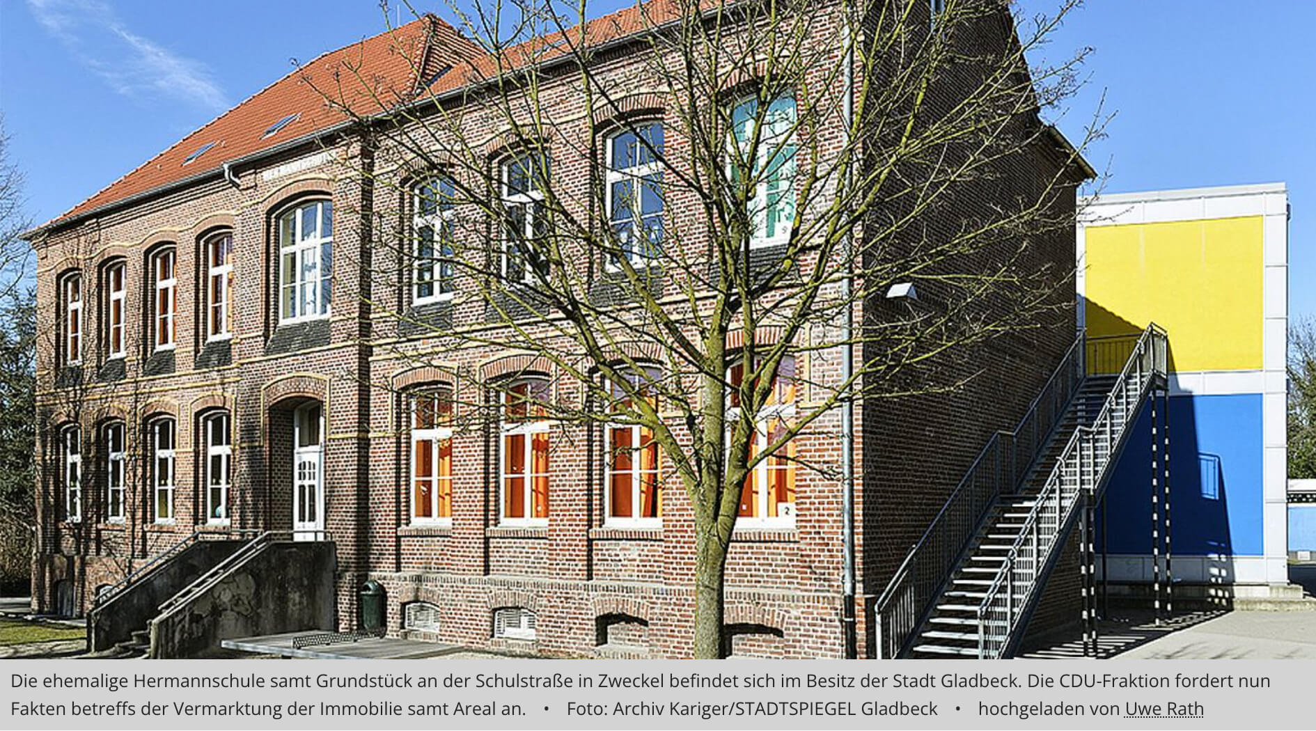 Allerlei Leben - Presse Hermannschule (Stadtspiegel)